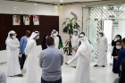 His Excellency Dr. Thani bin Ahmed Al Zeyoudi, UAE Minister of State for Foreign Trade Ministry Of Economy, UAE, and DMCC (Dubai Multi Commodities Centre) Executive Chairman and CEO, Ahmed Bin Sulayem visit in the refinery.